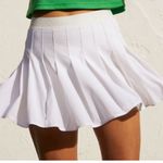 Outdoor Voices Court Exercise Pleated Skort White XL Photo 0