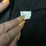 M/L Black High Waist Tie Up Shorts Size L Photo 2