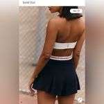 NWOT Free People Movement Never Better Tennis Shorts sz L White Size L Photo 6