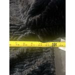 Fever Womens Faux Fur Coat Round Neck Long Sleeves Black Size XL NWT One Snap Photo 5