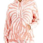 Waffle Hookup Tie Dye Hoodie Pullover Waffle Knit Lightweight [Size X Small] NWT Green Photo 0