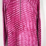 Under Armour  Women's Fitted‎ Mock Neck Half Zip Raglan Sweatshirt Pink Medium Photo 0