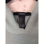 Forever 21  Short sleeve Hoodie sz S tunic green Photo 3