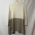 Madewell Cream & Grey Cardigan Sweater Jacket Wool Alpaca Womens M Fall Preppy Photo 6