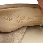 Sam Edelman  Yancy Ankle Strap Block Heel Peep Toe Suede Sandals Oatmeal Size 9.5 Photo 11