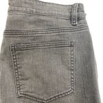 Eileen Fisher Organic Cotton Stretch Ankle Jeans Sz 14 P Gray Old Money Straight Photo 3