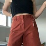 Lands' End  Burnt Orange Mid Rise Shorts  Photo 1