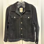 Vintage Black Suede Jacket Size Medium Photo 2