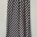 Olive & Oak  maxi skirt navy blue and white Photo 0