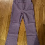 ZARA Pink Houndstooth  Pants Photo 0