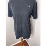 CDG Comme des Garcons Play Shirt Large Black Short‎ Sleeve Heart Single Stitch Photo 6