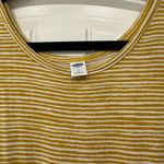 Old Navy Yellow Striped Swing Dress Photo 1