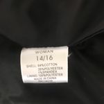 Dress Barn Heathered Black Open Front "Jean Jacket" Lined Blazer with ruched trim Photo 8