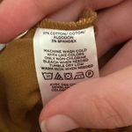 Loft  Washed Twill Shorts Bronze Brown High Rise Photo 2