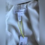 BCBGeneration BCBG Generation White Embroidered Chiffon Mini Dress with Open Back Size M Photo 11