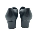 Easy Spirit Pumps Heels Block Heel Pointed Toe Faux Leather Black 9.5 Photo 6