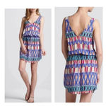 Rory Beca  Fiery Printed Drawstring Silk Dress Size XS Photo 1