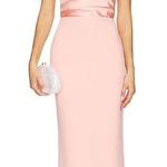 Solace London  Afra Elegant Minimalist Structured Putty Pink Dress NWT $630 6 Photo 0