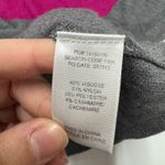 Splendid Sweater Womens Small Pink Gray Colorblock Long Sleeve Knit Top Photo 3