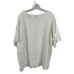 Delin Collection Women's All White Top & Skirt Set Size 2X Photo 2