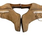 Mudd Y2K Jarmon Suede and Faux Fur High Ankle Boots Funky Heel, Sz 6 Photo 5
