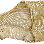 Jean Paul Gaultier Parfums Sparkling Straw Tote Bag Handbag Gold Photo 3