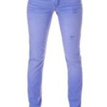 Aeropostale  Bayla Skinny Lavender Low Rise Jeans Size 7/8 Photo 5
