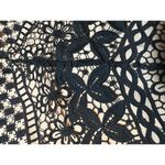 ASTR  Women’s Small Black Nude Lace Low Back Backless  Dress Cocktail Party Dress Photo 7