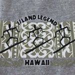 Island Legend (M) Gray Hawaii Surfing T Photo 1