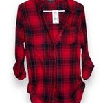 Derek Heart Derek Hart red & black plaid shirt nwt Photo 0