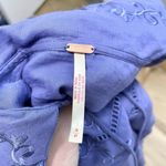 Free People Embroidered Bohemian Western Babydoll Mini Dress Lilac Purple Small Photo 12