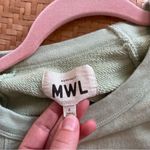 Madewell  oversized‎ raglan colorblock sweatshirt Women’s Size S Photo 2