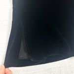 Citron Santa Monica Relaxed Silk Blend Velvet Pants Size Medium Lagenlook Black Photo 2