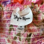 Floral Pink and Purple Women's Romper Size M Photo 1