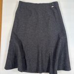 Kurt Geiger Geiger Gray 100% Wool Women's Skirt Size 6 Photo 1