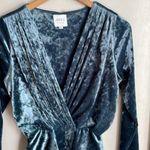 MISA Los Angeles  Ophelie Crushed Velvet Knot Dress Photo 4