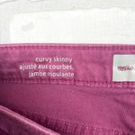 Mossimo Denim Mossimo Premium Denim Curvy Skinny Jeans Size 10 Purple Casual Pants Photo 5