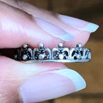 Sterling Silver Crown Princess Ring Photo 1