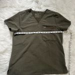 FIGS  Women’s Heather Olive Scrub Top Size Large Photo 7