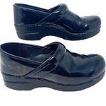 Dansko Black Patent Professional Nursing Clogs Shoes ~ Women's Size 38 Photo 4