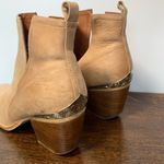 Catherine Malandrino  Women's Driscoll Leather Pull On Ankle Booties Tan Size 10 Photo 2