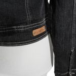 Vintage 1990s Y2K South Pole Jean Jacket Gray/Black Wash Juniors Small Cropped Black Size undefined Photo 5