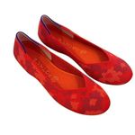 ROTHY’S Red Camo Round Toe Loafers Slip Photo 3