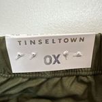 Tinseltown NWT  Women's Sz L/0X Green Parachute Pants Drawstring Cuffs‎ Pockets Photo 4