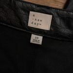 A New Day Faux leather snakeskin cropped pant Photo 3