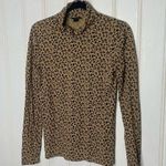 J.Crew Leopard Print Turtle Neck Shirt 559 Photo 7