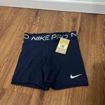 Nike NWT Navy Blue Pro 365 5 Inch Shorts Size Small Photo 1