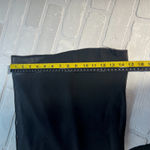 Alex Evenings  Palazzo Pants Womens Large Black Chiffon Overlay Wide Leg Dressy L Photo 12