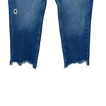Free People ‎ Maggie Straight Jeans Sequoia Blue Denim Size 28 Photo 7
