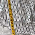 Ellen Tracy  Women's Beige Striped Blouse Photo 6